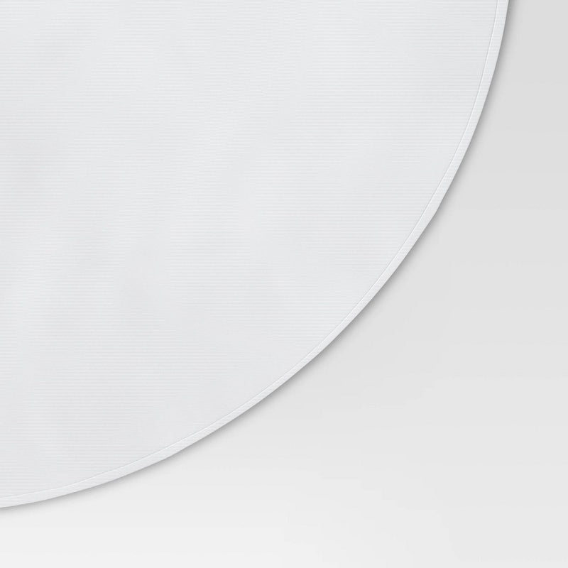 70" Cotton Solid Tablecloth White - Threshold