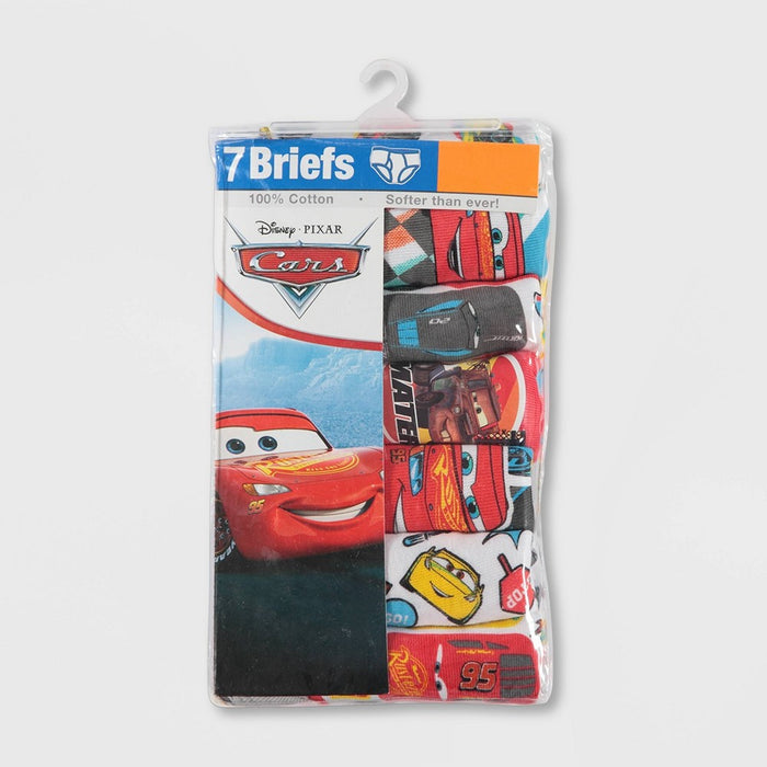 Toddler Boys' 7 Pack Underwear Cars 2T-3T