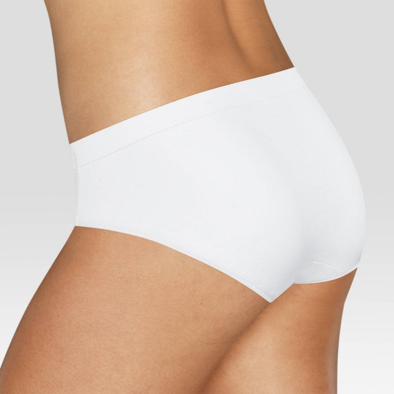Hanes Women's 6pk Pure Comfort Organic Cotton Hipster Underwear - Assorted 8