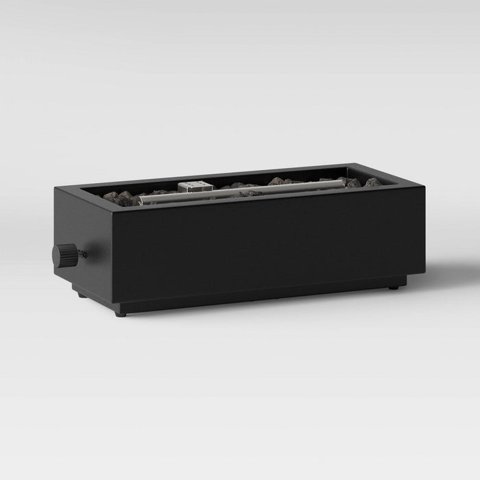 Two Harbors 14" Patio Tabletop Fireplace - Black - Project 62