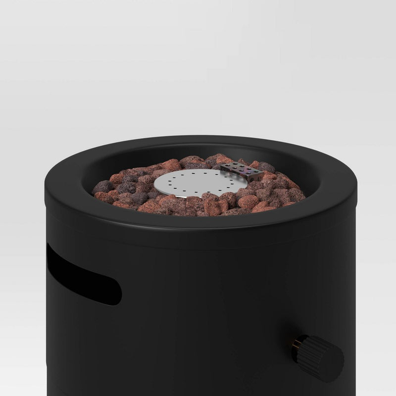 22" Round Metal Outdoor Fire Column - Project 62 (LOCAL PICKUP ONLY)