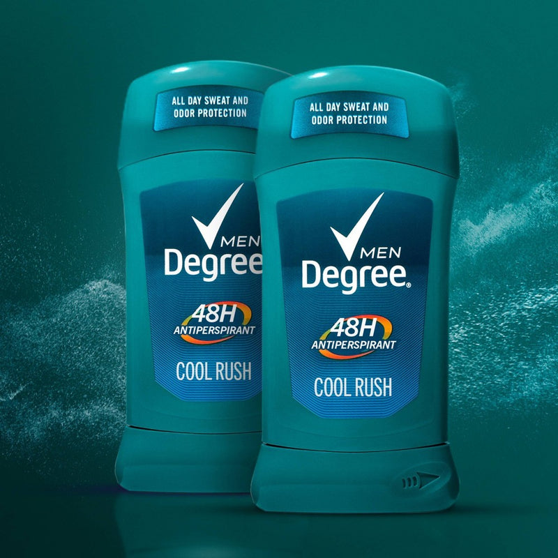 Degree Men 48-Hour Cool Rush Antiperspirant & Deodorant Stick - 2.7oz/2ct