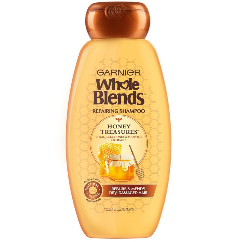 Garnier Whole Blends Honey Treasures Repairing Shampoo - 12.5 fl oz