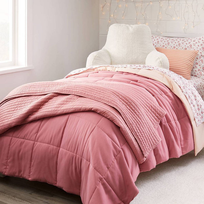 Sherpa Bed Rest Pillow Cream - Room Essentials