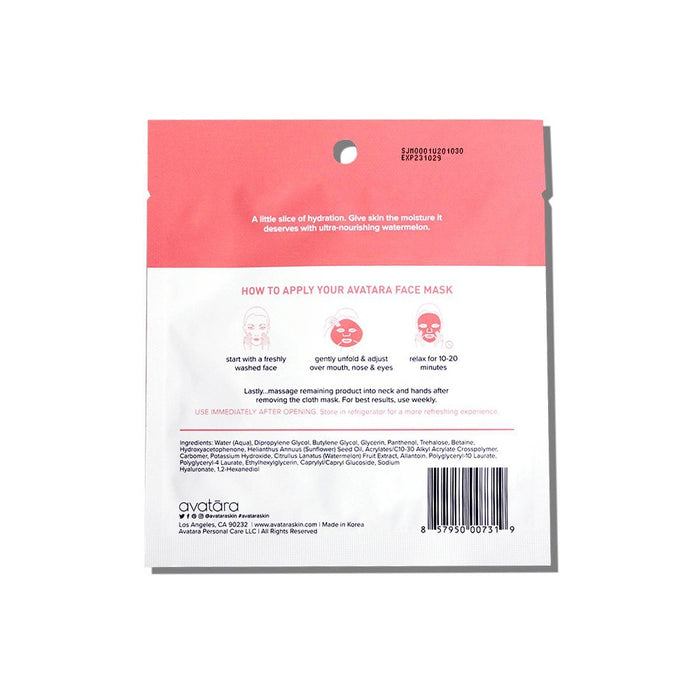 Avatara Watermellow Hydrating Mask - 0.7 fl oz