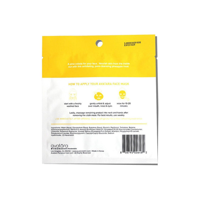 Avatara Pineappy Exfoliating Mask - 0.7 fl oz