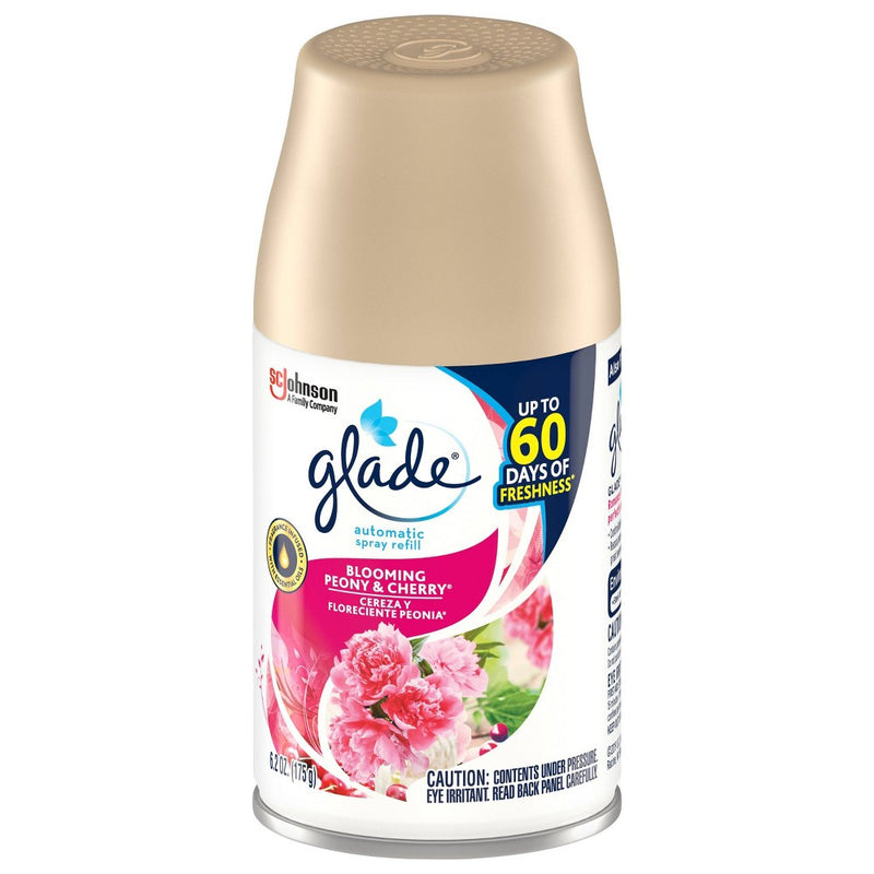 Glade Peony Cherry Automatic Spray Refill - 6.2oz