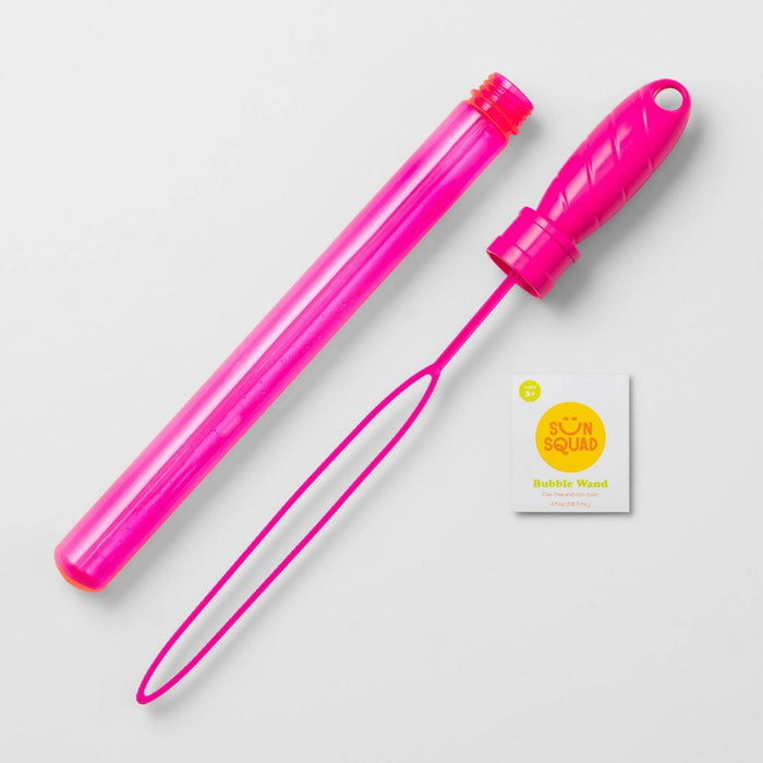 4 OZ Bubble Wand - Sun Squad
