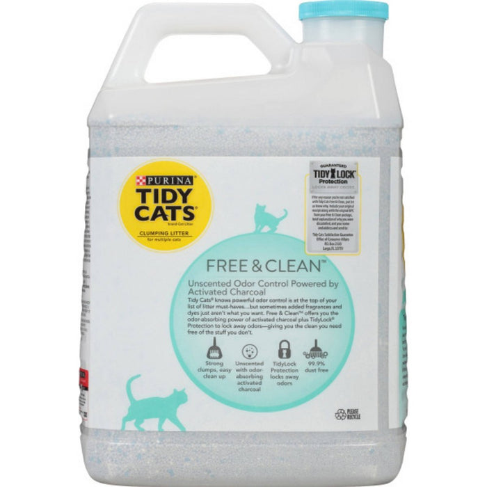 Purina Tidy Cats Free & Clean Unscented Multi-Cat Clumping Litter - 20lbs (LOCAL PICKUP ONLY)