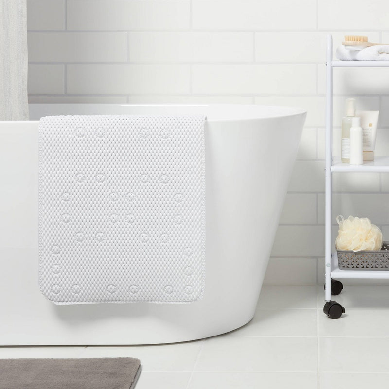 Small Cushion Bath Mat White - Room Essentials