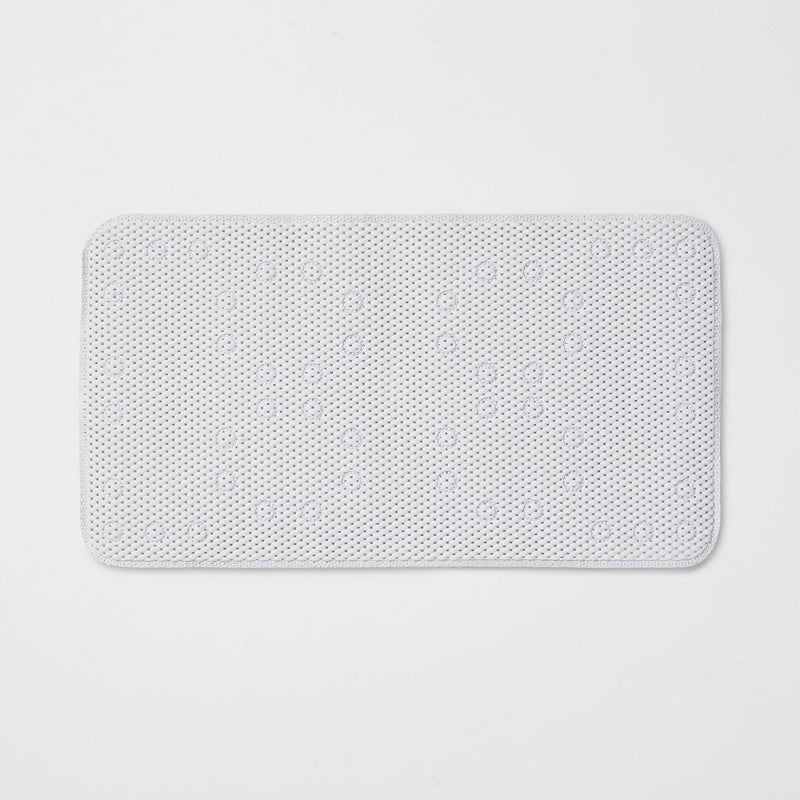 Small Cushion Bath Mat White - Room Essentials