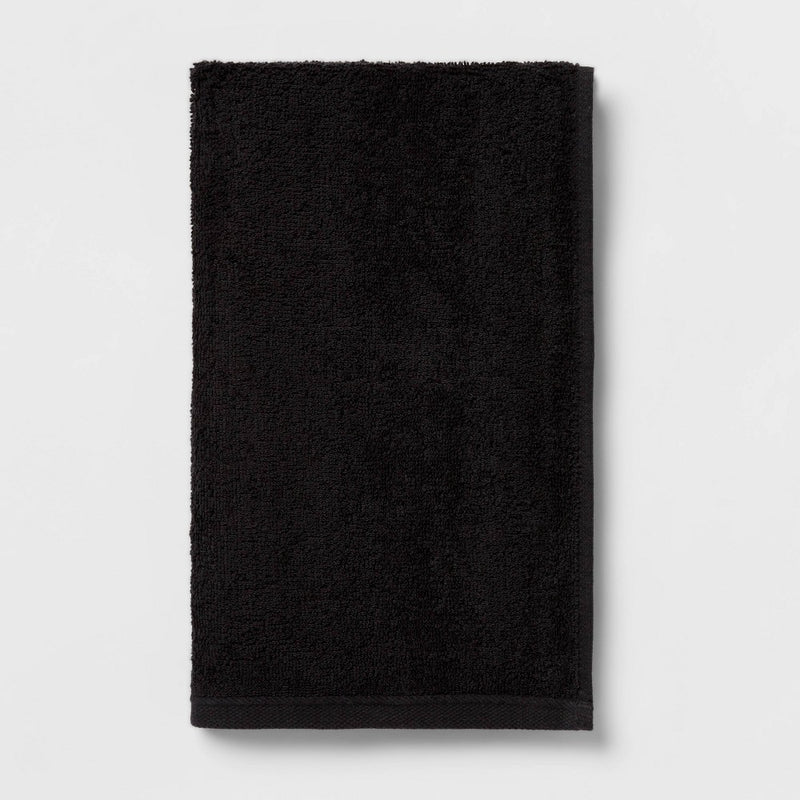 Everyday Hand Towel Black - Room Essentials