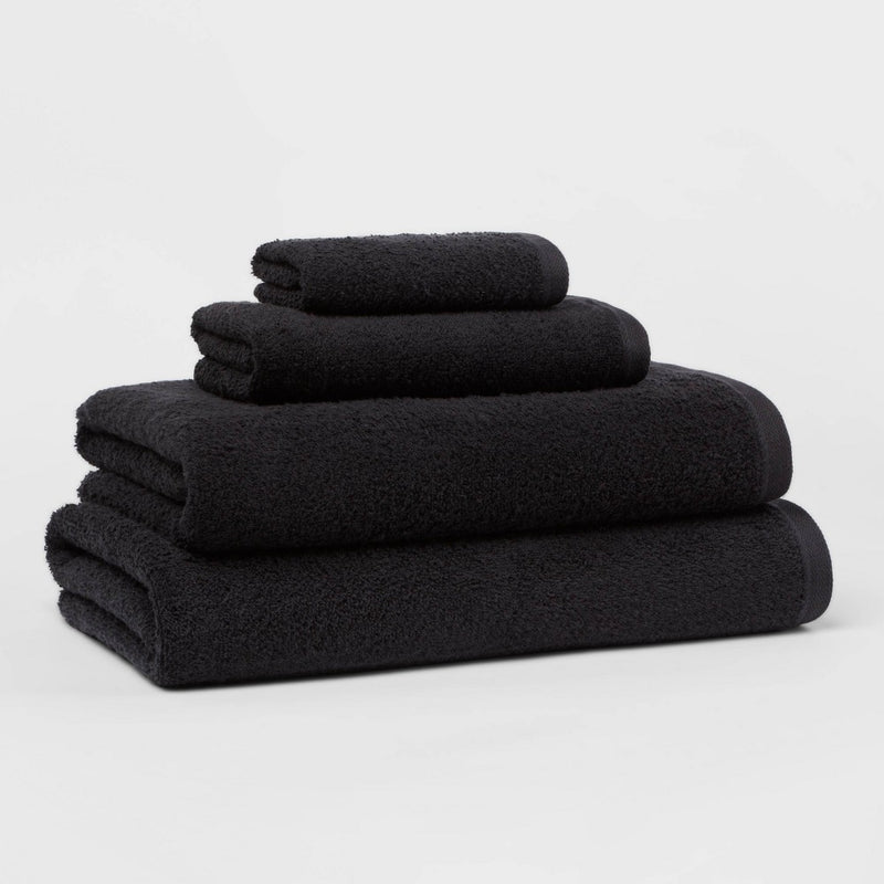 Everyday Hand Towel Black - Room Essentials