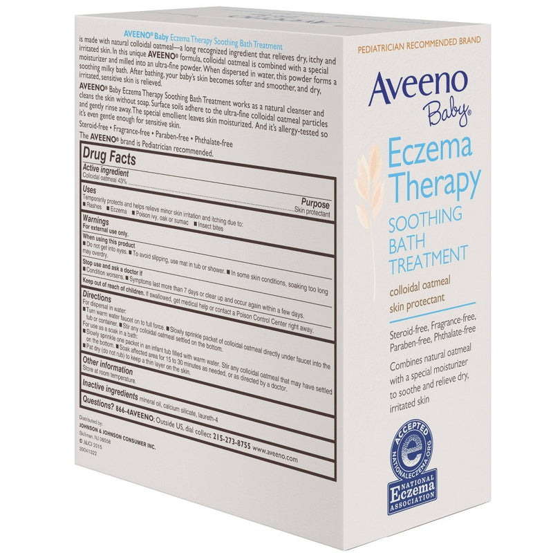 Aveeno Baby Soothing Bath Treatment - 3.75oz - 5ct