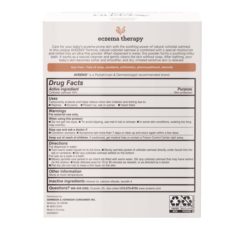 Aveeno Baby Soothing Bath Treatment - 3.75oz - 5ct