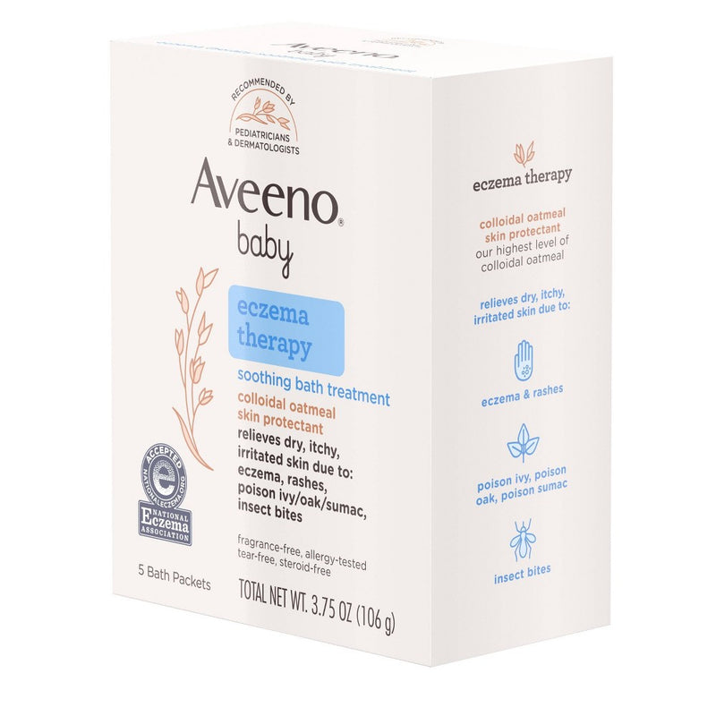 Aveeno Baby Soothing Bath Treatment - 3.75oz - 5ct