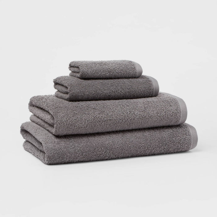 Everyday Bath Towel Dark Gray - Room Essentials