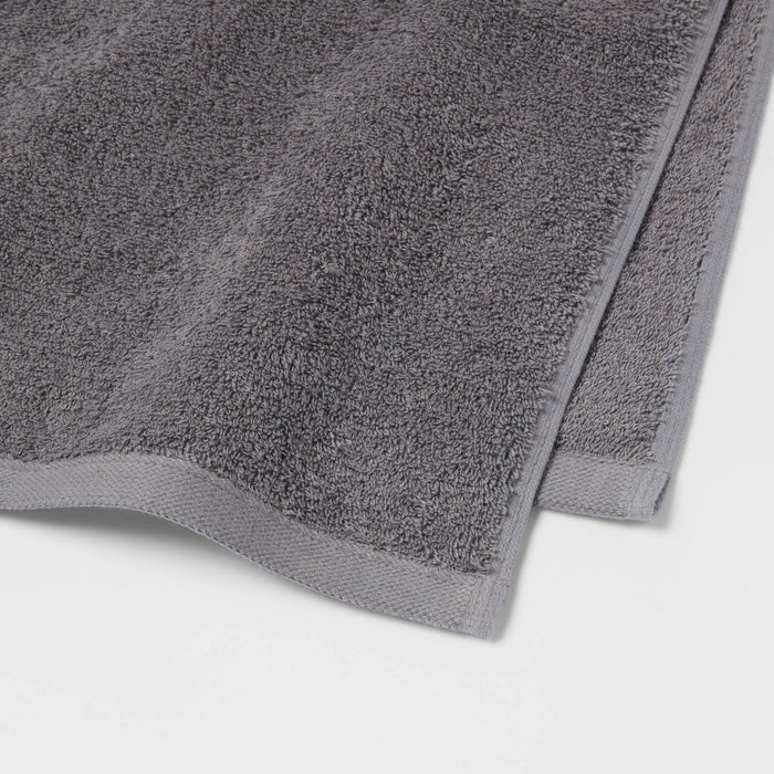 Everyday Bath Towel Dark Gray - Room Essentials