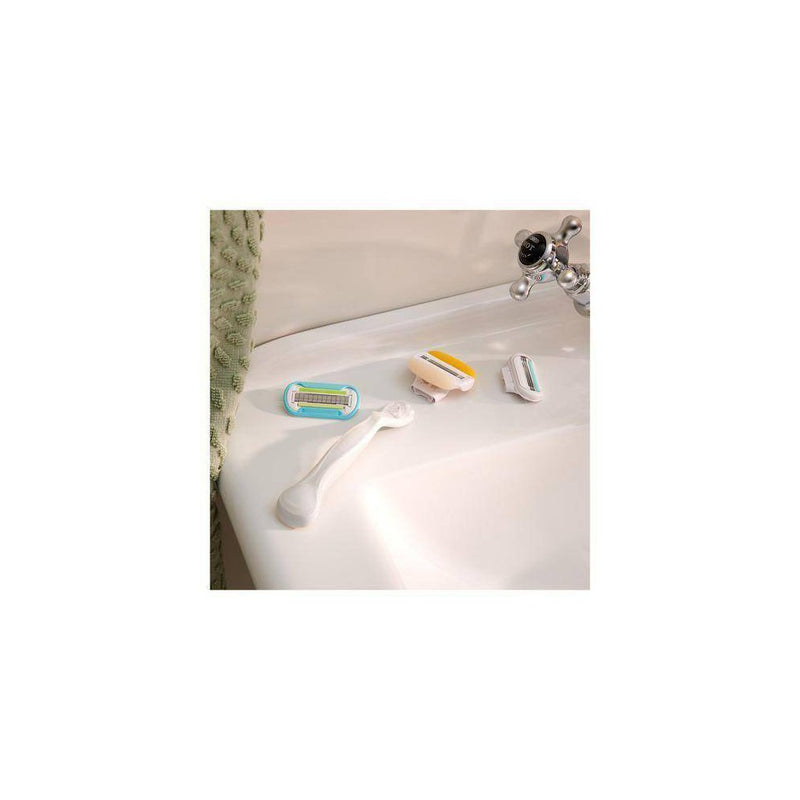 Venus ComfortGlide with Olay Women's Razor + 2 Razor Blade Refills Coconut