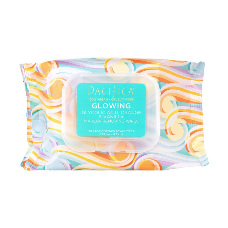 Pacifica Glowing Makeup Removing Wipes - 30ct