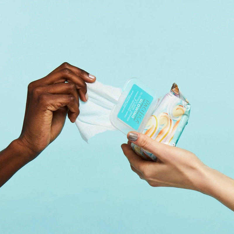 Pacifica Glowing Makeup Removing Wipes - 30ct