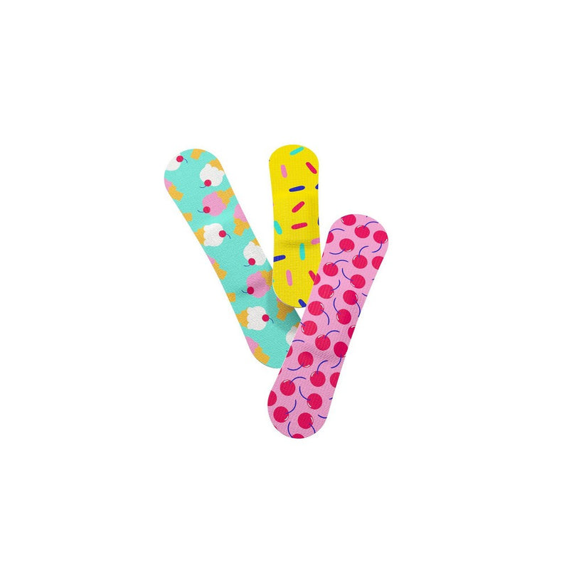 Welly Flex Fabric Bandages Ice Cream - 48ct