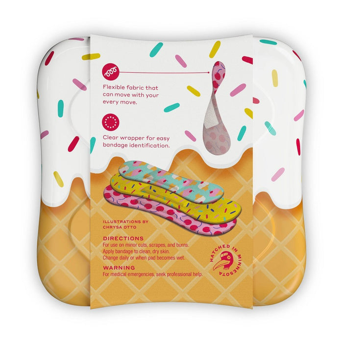 Welly Flex Fabric Bandages Ice Cream - 48ct