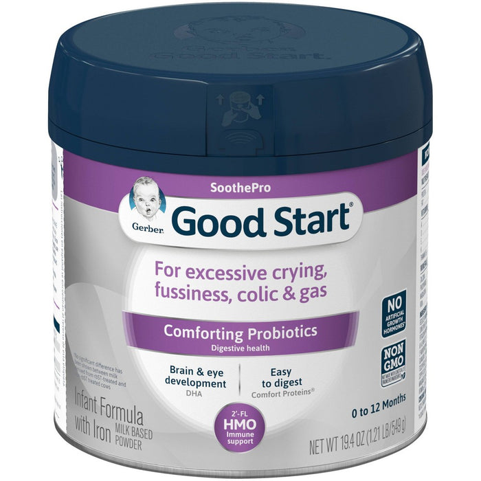 Gerber Good Start SoothePro Powder Infant Formula with Probiotics & HMO - 19.4oz