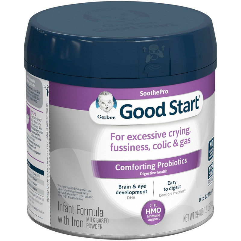Gerber Good Start SoothePro Powder Infant Formula with Probiotics & HMO - 19.4oz