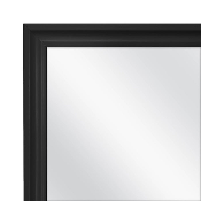 Framed Door Mirror Black - Room Essentials