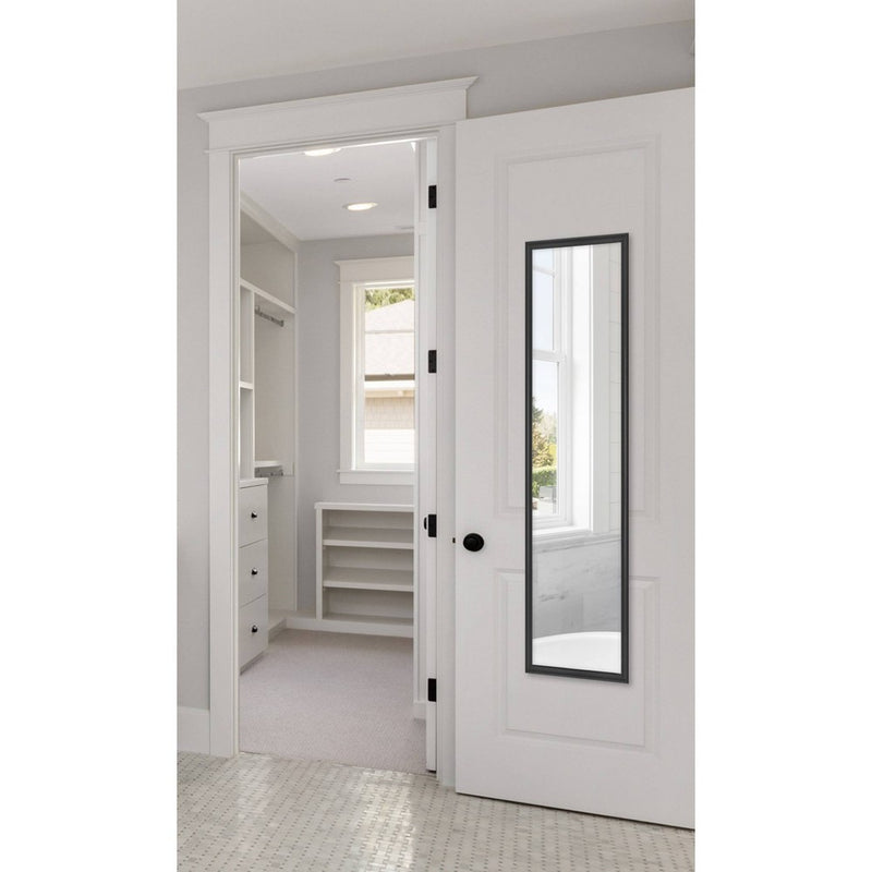 Framed Door Mirror Black - Room Essentials (LOCAL PICKUP ONLY)