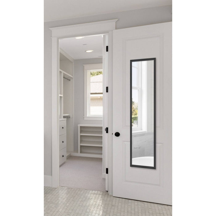 Framed Door Mirror Black - Room Essentials