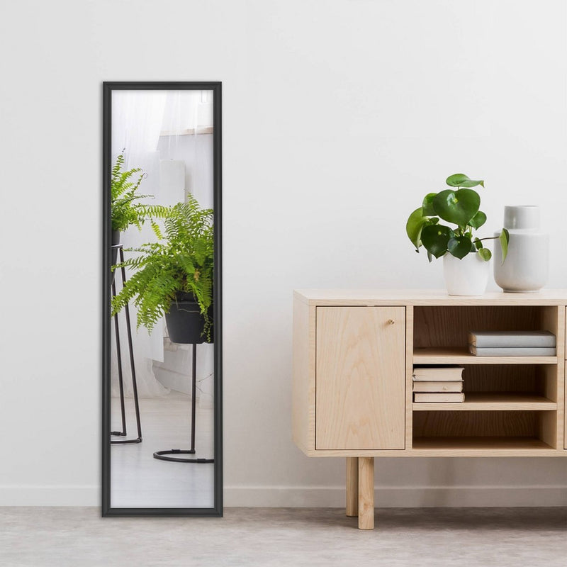 Framed Door Mirror Black - Room Essentials (LOCAL PICKUP ONLY)