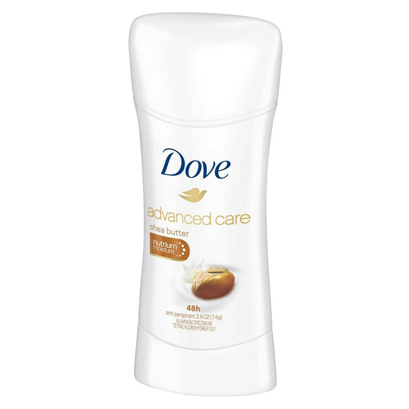 Dove Advanced Care Shea Butter 48-Hour Antiperspirant & Deodorant Stick - 2.6oz
