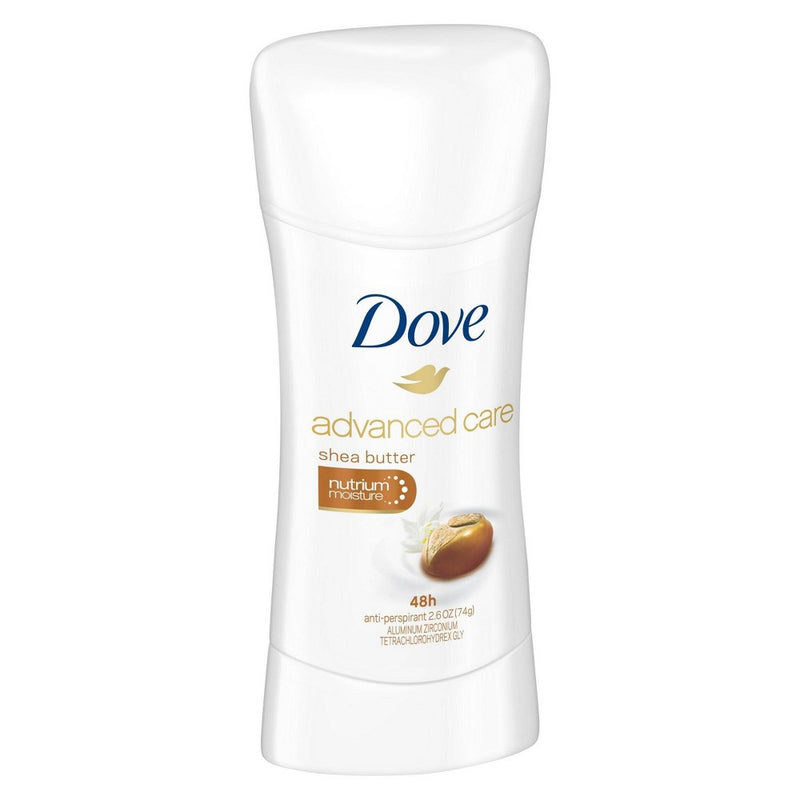 Dove Advanced Care Shea Butter 48-Hour Antiperspirant & Deodorant Stick - 2.6oz