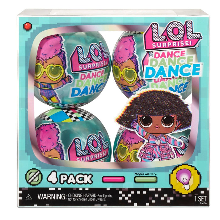 L.O.L. Surprise! Dance Dance Dance Dolls 4pk
