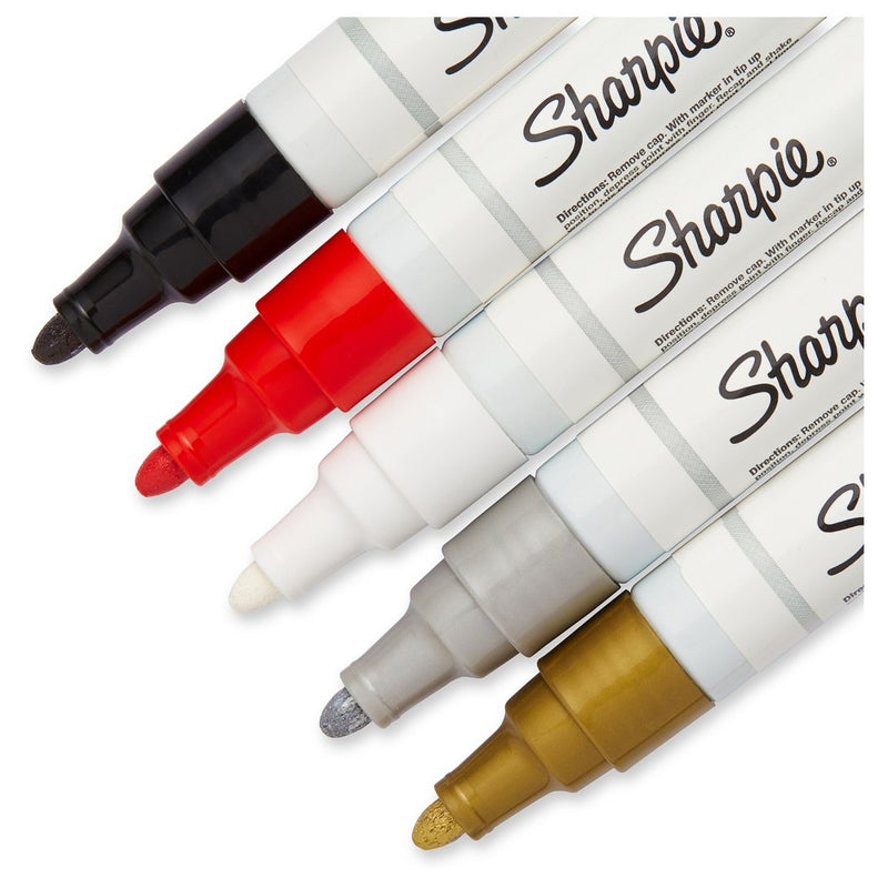 Sharpie 5pk Oil Based Paint Markers Medium Tip