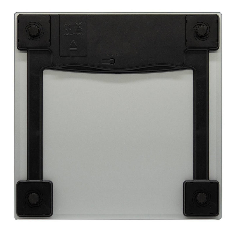 Digital Glass Bathroom Scale Gray/Silver - Taylor