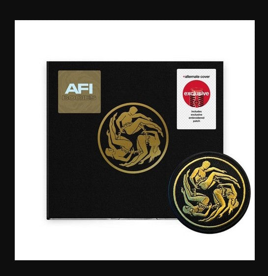 AFI Bodies Target Exclusive CD A.F.I. + Alternate Cover + Patch