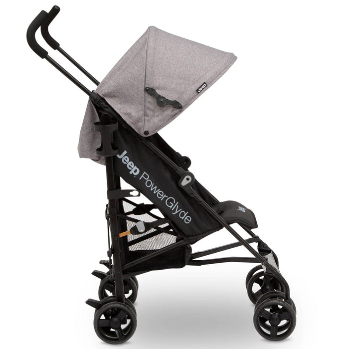 Jeep PowerGlyde Stroller by Delta Children Lightweight Travel - Gray (LOCAL PICKUP ONLY)