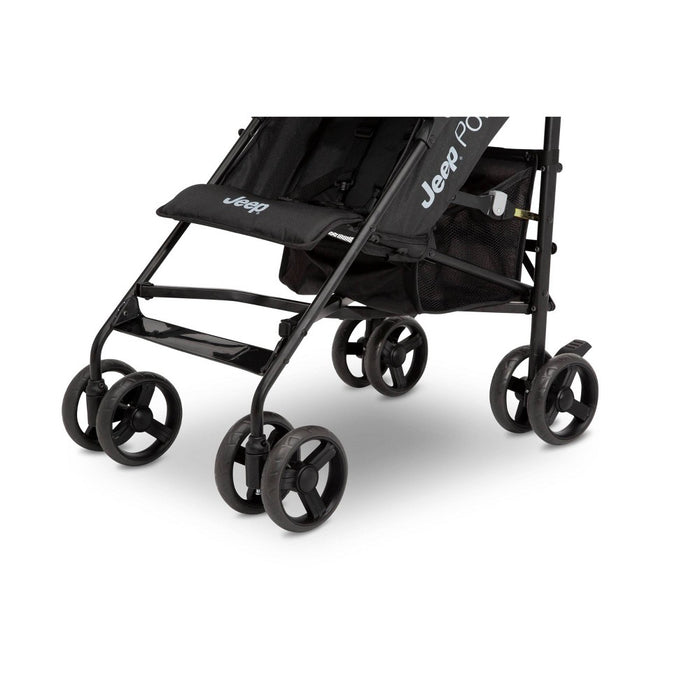 Jeep PowerGlyde Stroller by Delta Children Lightweight Travel - Gray (LOCAL PICKUP ONLY)