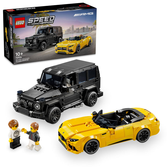 LEGO 76924 Speed Champions Mercedesamg G 63 & Mercedesamg SL 63