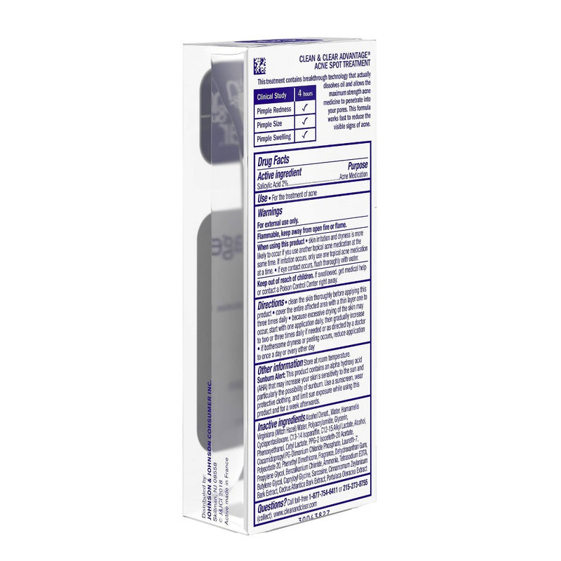 Clean & Clear Advantage Spot Treatment with Witch Hazel - .75 fl oz