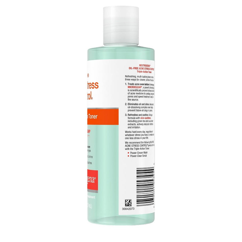 Neutrogena Oil-Free Acne Stress Control Triple-Action Toner - 8 fl oz