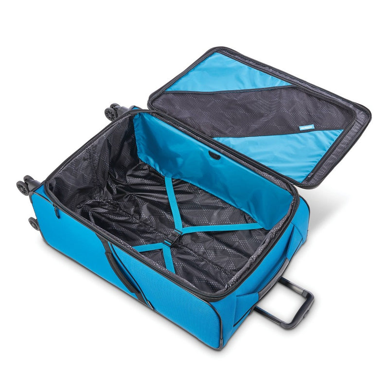 American Tourister Phenom 28'' Softside Spinner Suitcase - Blue (LOCAL PICKUP ONLY)