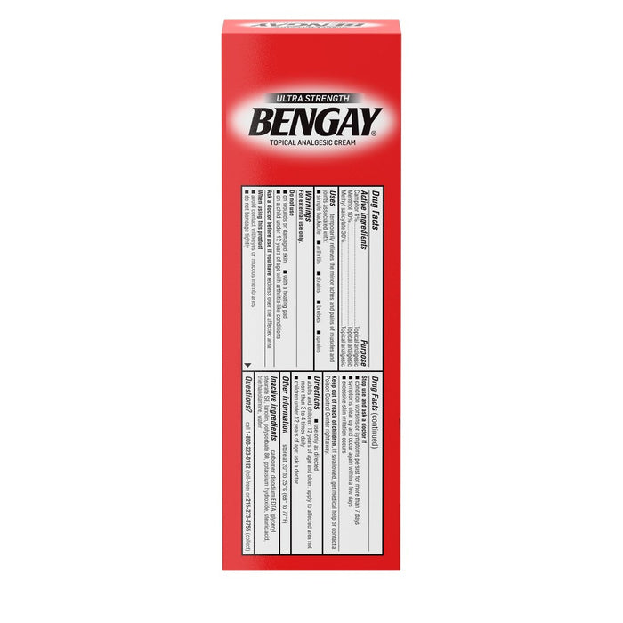 Bengay Ultra Strength Pain Relieving Cream  - 4oz