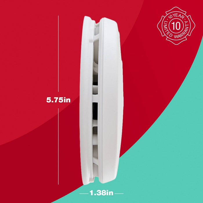 First Alert PRC710V Slim Smoke & Carbon Monoxide Detector with Voice Location and Photoelectric Sensor