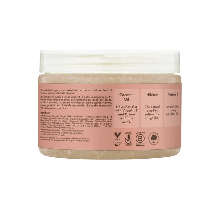 3-PACK - SheaMoisture Coconut & Hibiscus Illuminating Hand and Body Scrub - 12oz