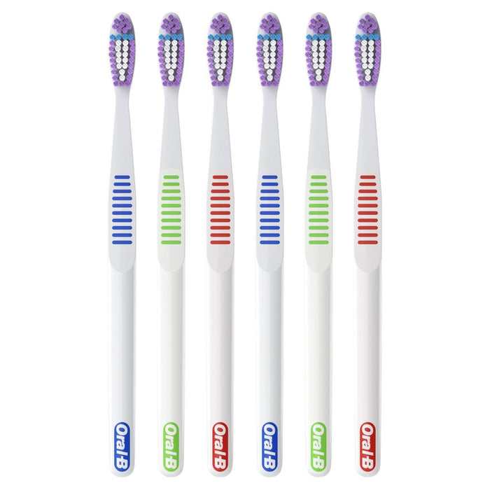 Oral-B Fresh & Clean Toothbrushes - Medium - 6ct