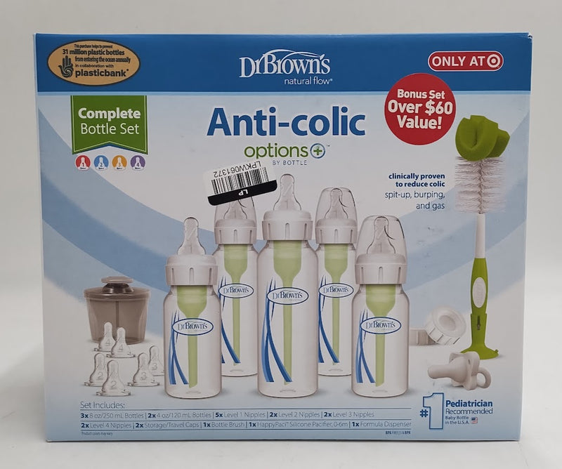 Dr. Brown's Options+ Anti-Colic Baby Bottle Newborn Gift Set